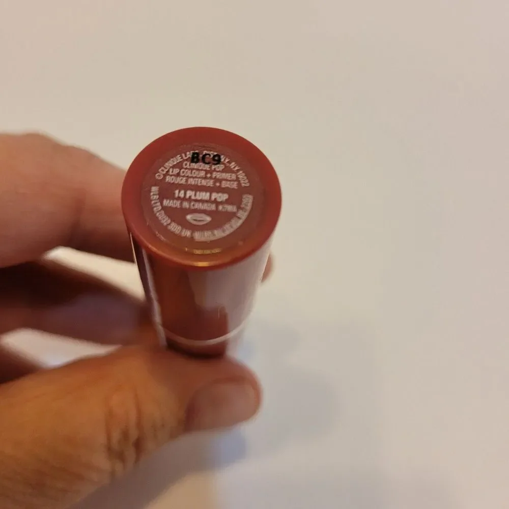 New! Clinique Pop Lip Color + Primer Lipstick‎  ~  14 Plum POP